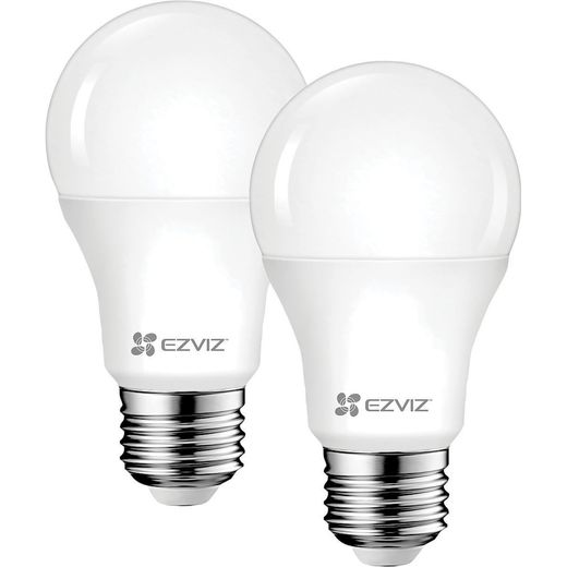 EZVIZ LB1 White E27 Smart Bulb - Twin Pack - A+ Rated