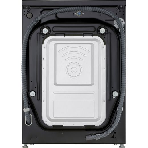 LG Series 10 WHX9516TBC Wifi Connected 11Kg / 6Kg Washer Dryer with 1400 rpm - Black - Back shot