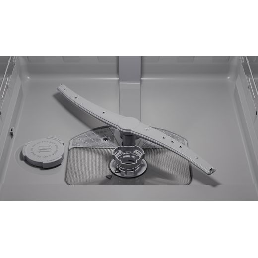 Bosch Series 4 Integrated Standard Dishwasher - Silver - Close up washing blades