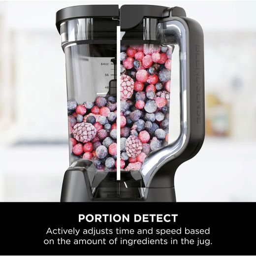 Ninja Detect Power Blender Pro TB301UK 2.1 Litre Blender - Black - Annotation - Portion detect shot