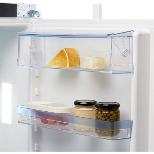 Bosch Serie 4 Integrated 60/40 Frost Free Fridge Freezer with Slided-mounted Kit - White