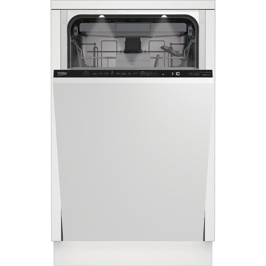 BDIS38040Q Beko Slimline Dishwasher Black