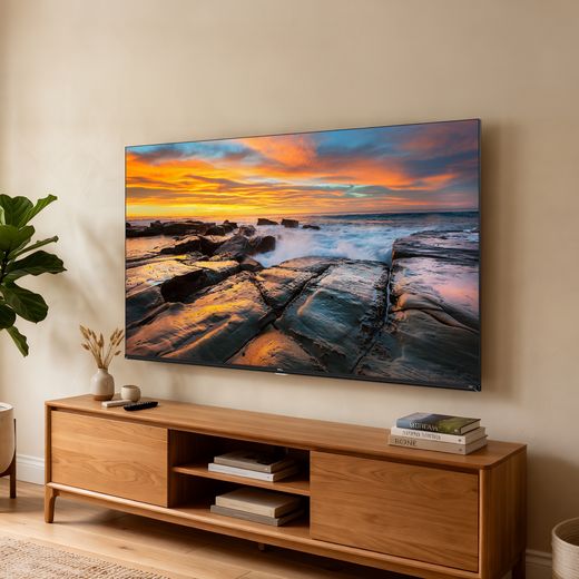 TCL 32" Full HD Smart Fire TV - tv in living room shot