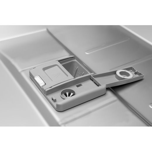CDA Integrated Slimline Dishwasher - Black Control Panel - Tablet tray