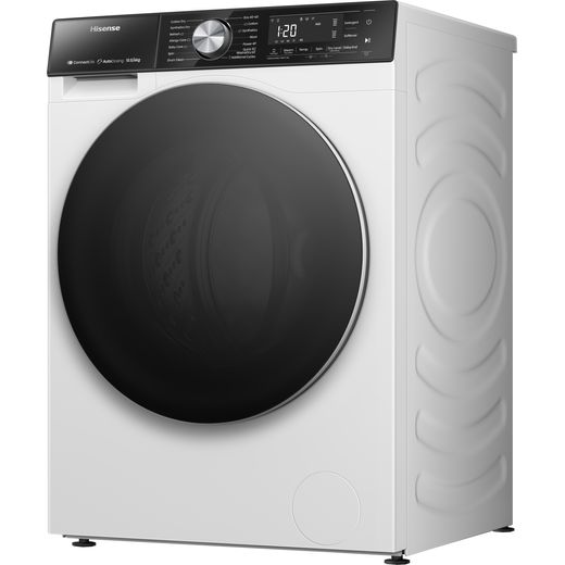 Hisense 10Kg / 6Kg Washer Dryer - White - Left perspective
