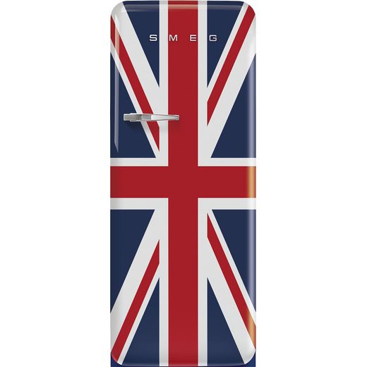 Smeg Right Hand Hinge FAB28RDUJ5 Fridge - Union Jack - D Rated