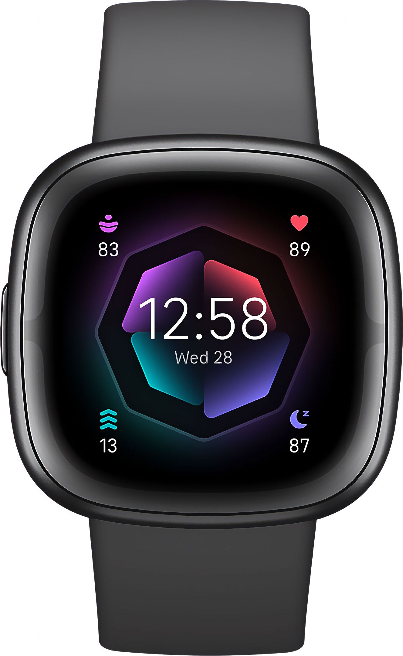 Fitbit Sense 2 Smart Watch - Shadow Grey/Graphite, Grey