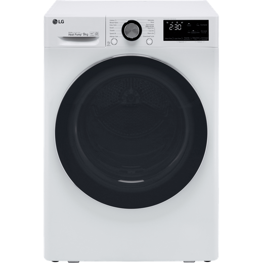 LG V9 FDV909W Heat Pump Tumble Dryer - White