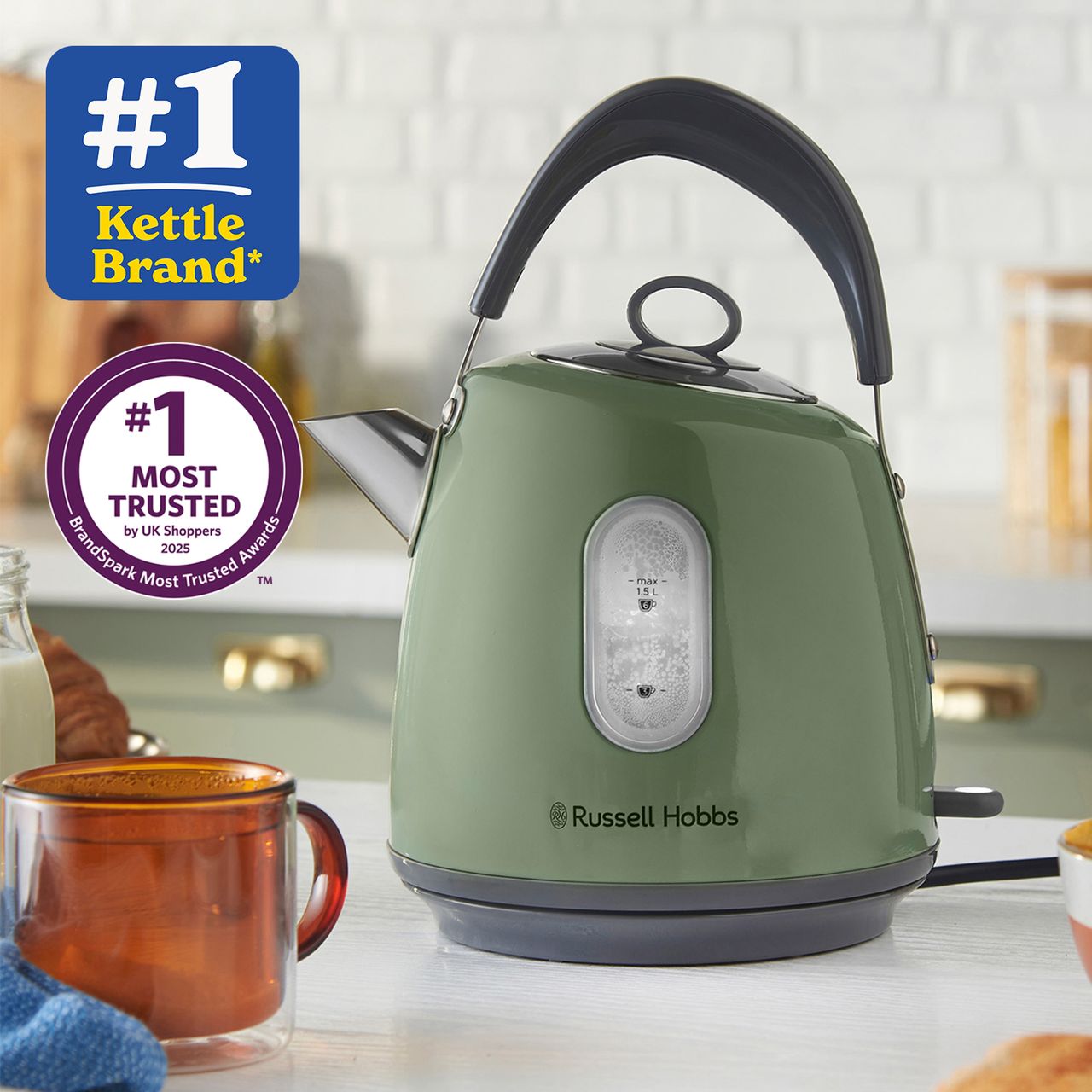 Russell Hobbs Kettle | 28134_SA | Sage | ao.com
