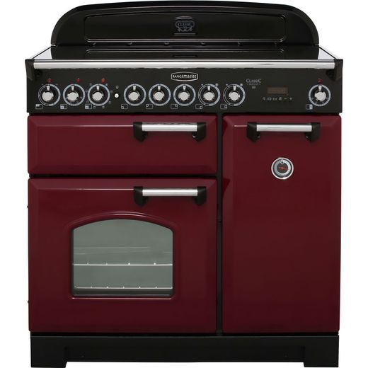 Rangemaster Classic Deluxe CDL90ECCY/B 90cm Electric Range Cooker With ...