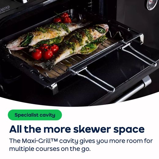 Stoves 60cm wide Double Oven Richmond Deluxe 60Ei RTY Mini Range