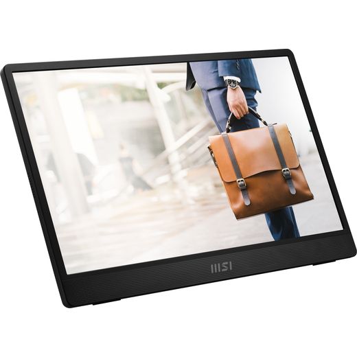 MSI Pro MP161 Monitor - Black - Right perspective