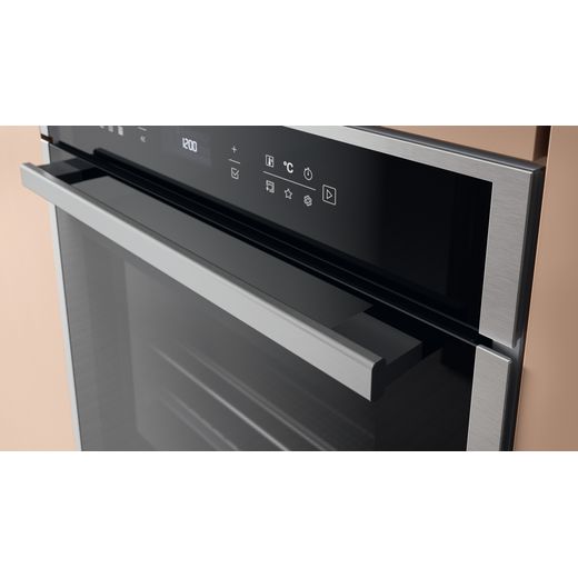 Hotpoint 859991686310 Electric Single Oven Stainless Steel - Close up shot 