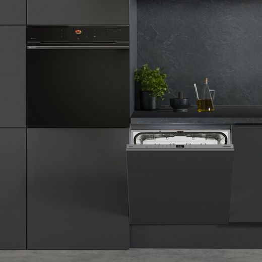 Hisense Fully Integrated Standard Dishwasher - Silver  - Dishwasher in kitchen shot