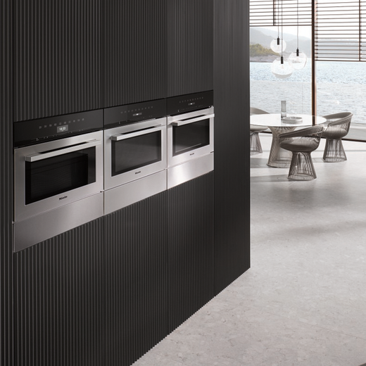 Miele Compact Electric Single Oven - Clean Steel