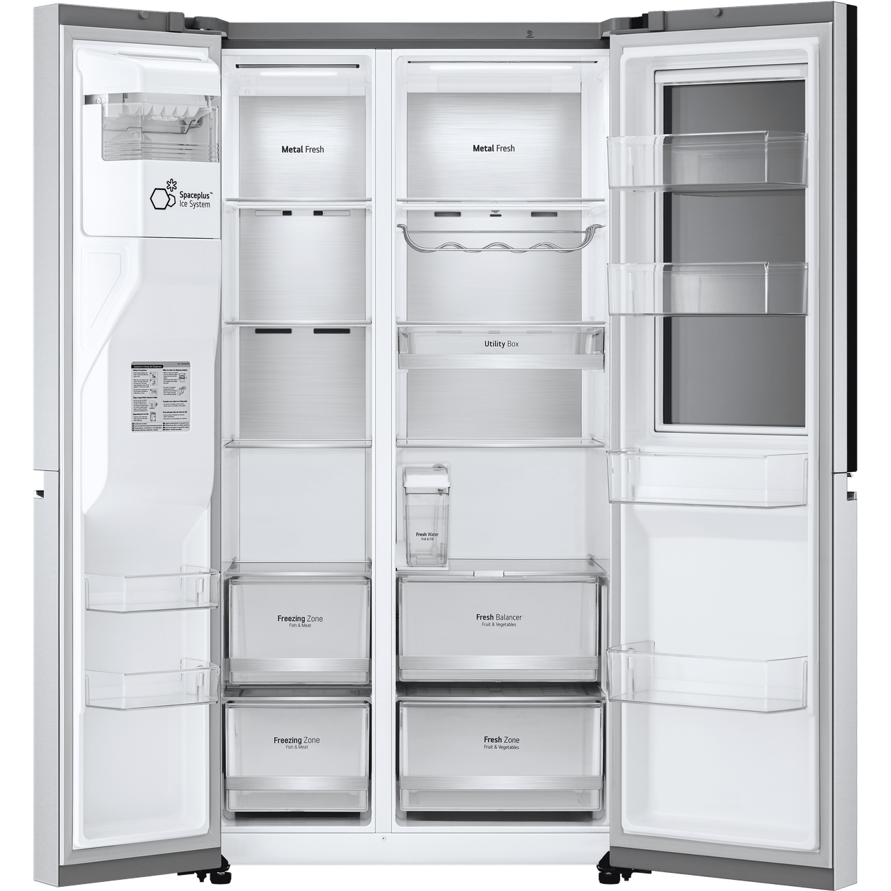 GSXV91BSAE, LG American Fridge Freezer