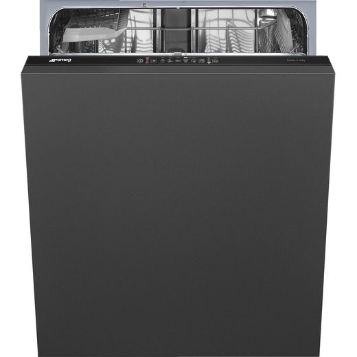 Smeg DIA211DS Fully Integrated Standard Dishwasher - Black Control Panel - D Rated