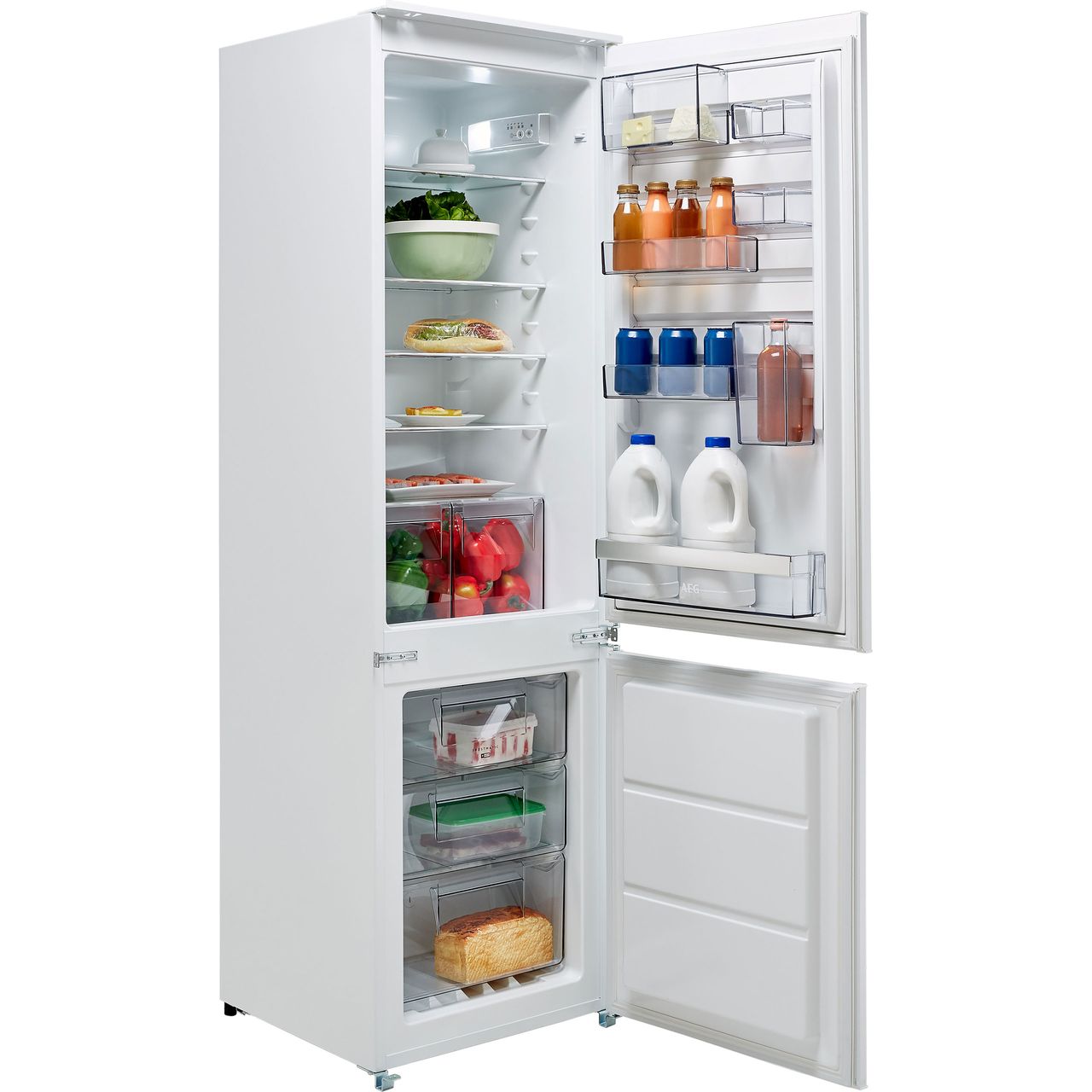 AEG SCB6182VNS Integrated 70/30 Frost Free Fridge Freezer with Sliding Door Fixing Kit Review