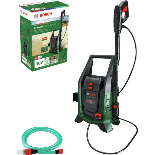 Bosch 0.600.8C7.070 Pressure Washer Green - Bundle shot 