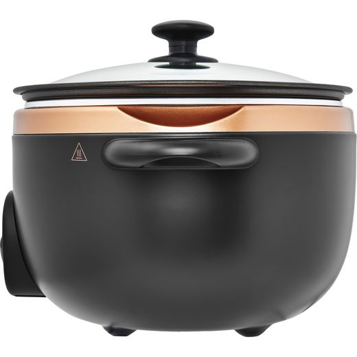 Morphy Richards 461016 Slow Cooker - Black - Side shot