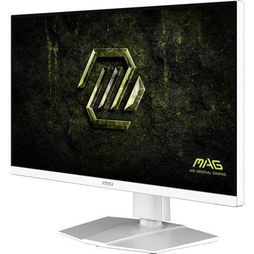 MSI E20 27" WQHD 200Hz Monitor - White - Left perspective