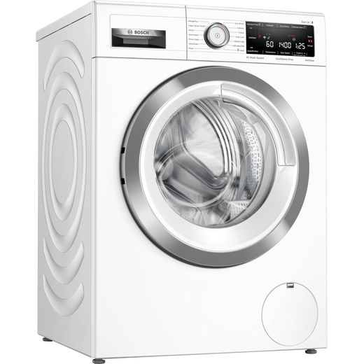 Bosch Serie 8 WAV28MH3GB Wifi Connected 9Kg Washing Machine with 1400 rpm - White - B Rated