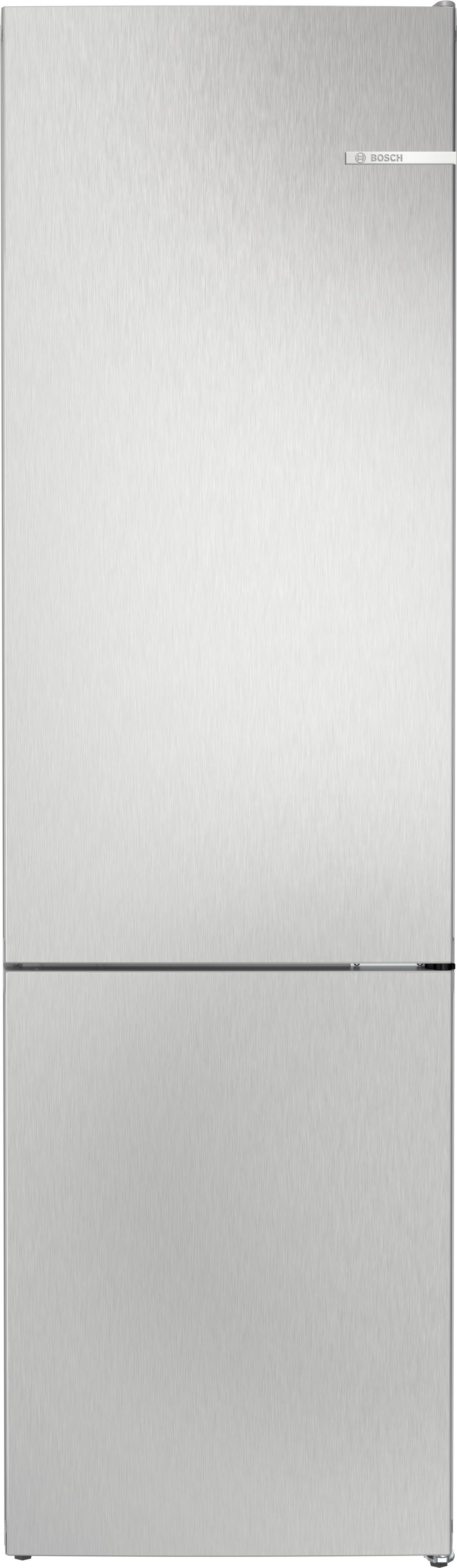 Bosch Series 4 KGN392LAF 70/30 Fridge Freezer - Stainless Steel - A Rated, Stainless Steel