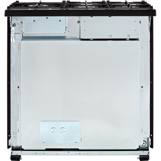Rangemaster Toledo + 90cm Dual Fuel Range Cooker - Stainless Steel / Chrome - Back shot