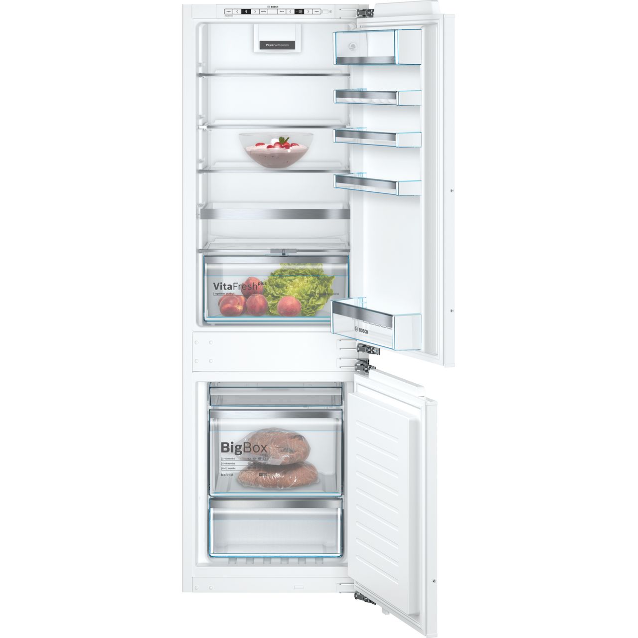 Bosch Serie 4 KIN86VFF0G Integrated 60/40 Fridge Freezer with Fixed Door Fixing Kit Review