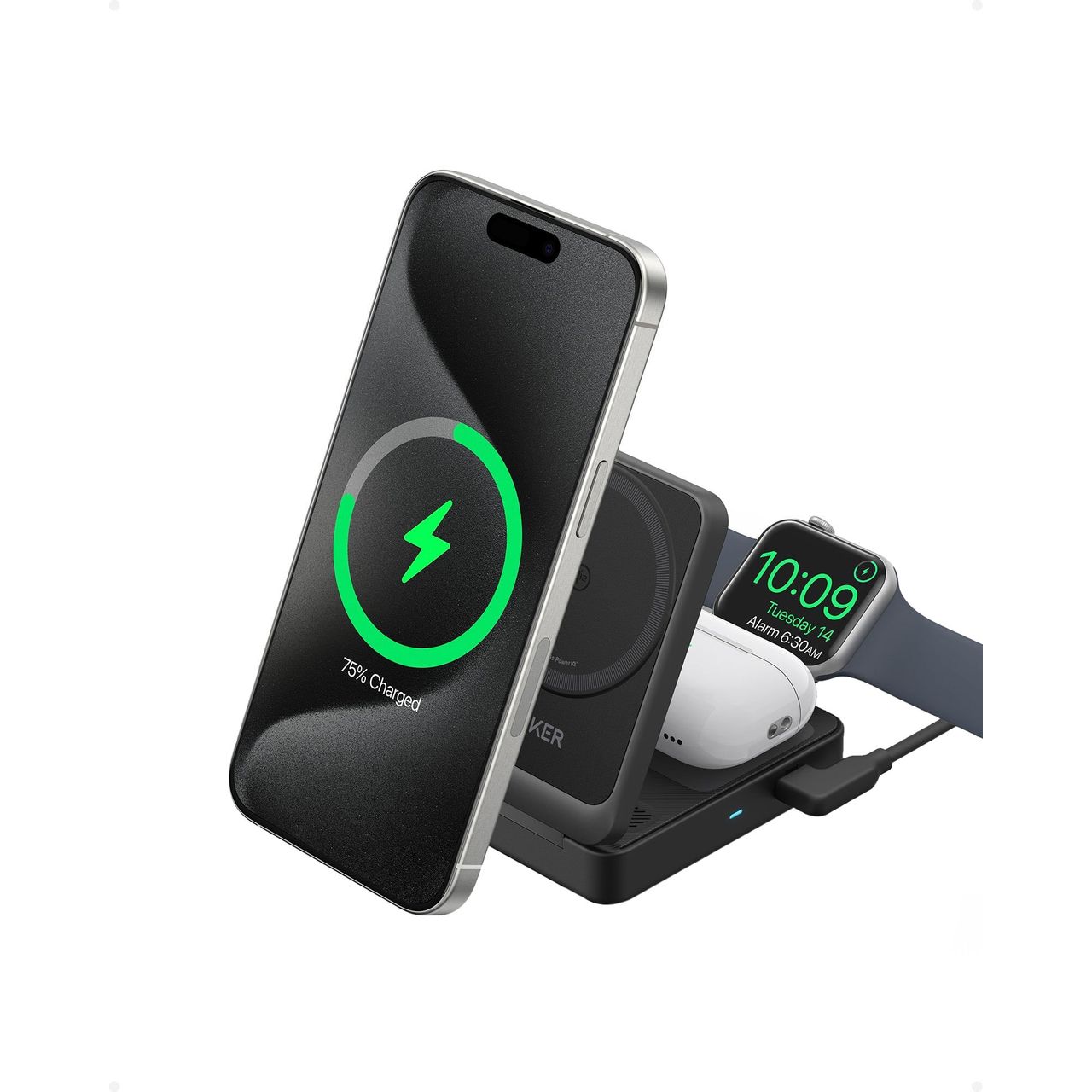 Anker B2557212 Wireless Charging Station | ao.com