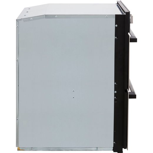 Hoover H-OVEN 300 Built Under Electric Double Oven - Black / Stainless Steel - Side shot