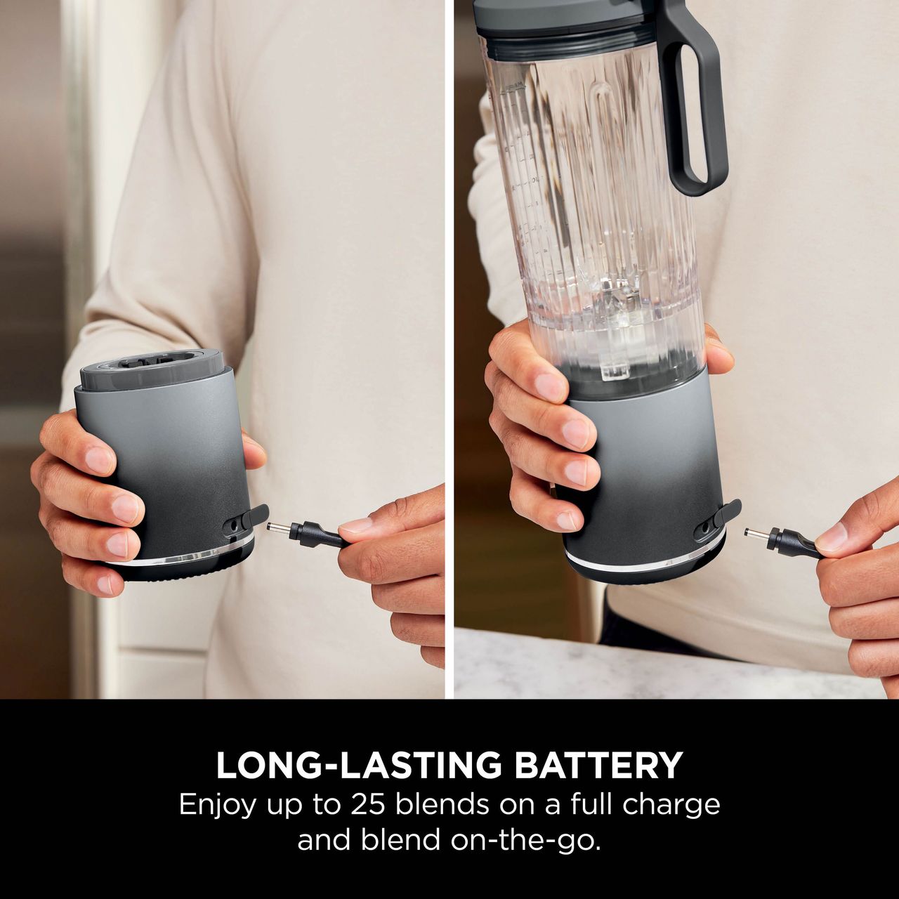 Ninja 0.5L Blast Max Portable Blender | BC251UKGY | ao.com