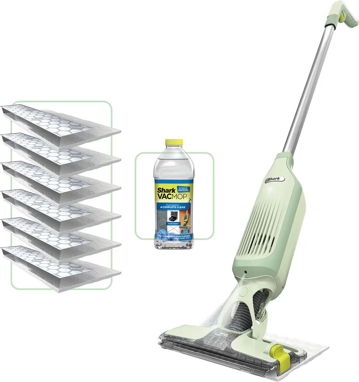 Shark VacMop VM200UK Cordless Hard Floor Cleaner - Charcoal