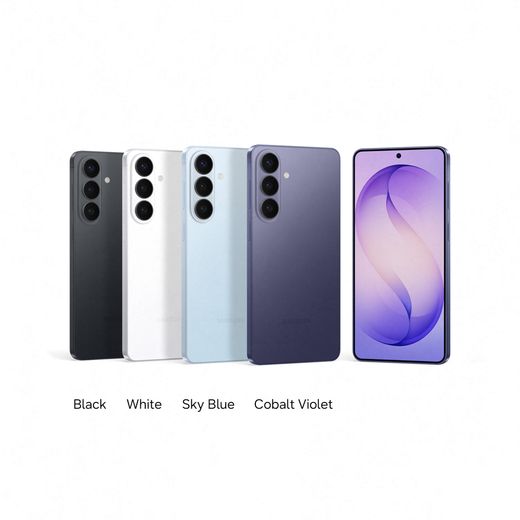 Samsung Galaxy S26+ 512GB Smartphone in Cobalt Violet - Annotation - Colour variations