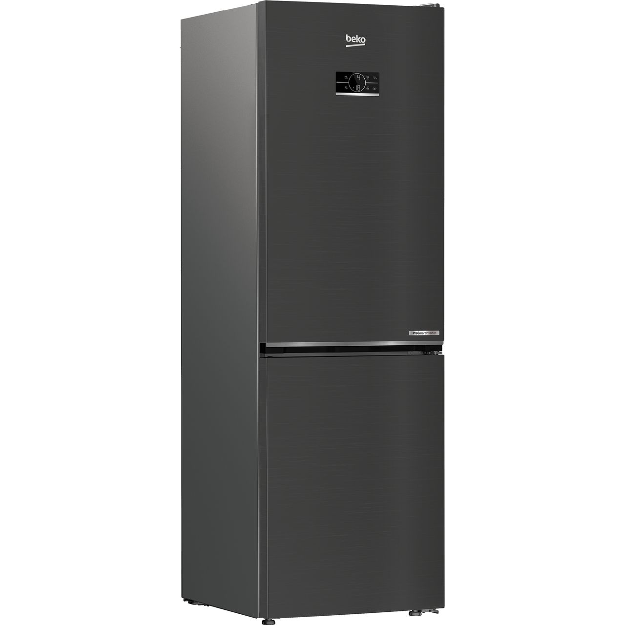 Beko Fridge Freezer | Brushed Steel | CNG6686VPZ_BS | ao.com