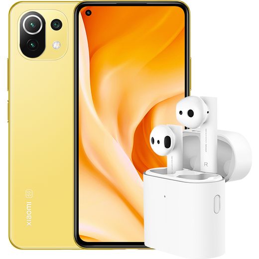 Xiaomi Mi 11 lite 128GB Smartphone in Yellow