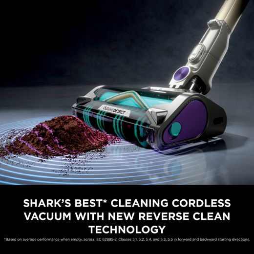Shark PowerDetect Pet Cordless Vacuum Cleaner with up to 70 Minutes Run Time - White / Java Grey - Annotation - Best clean