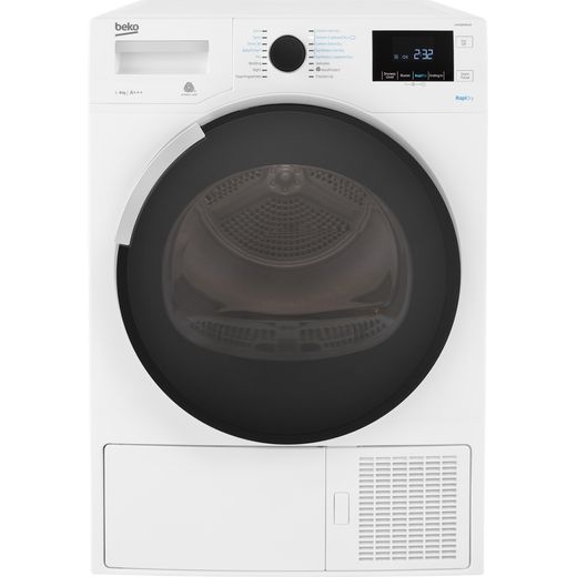 Beko DPHR8PB561W 8Kg Heat Pump Tumble Dryer - White - A+++ Rated