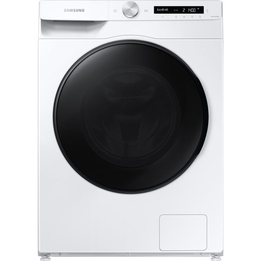 Samsung Series 5 ecobubble™ WD12T504DBW Wifi Connected 12Kg / 8Kg Washer Dryer with 1400 rpm - White - F Rated
