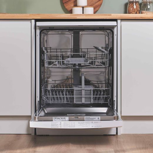Bosch Series 2 Standard Dishwasher - White - Door open