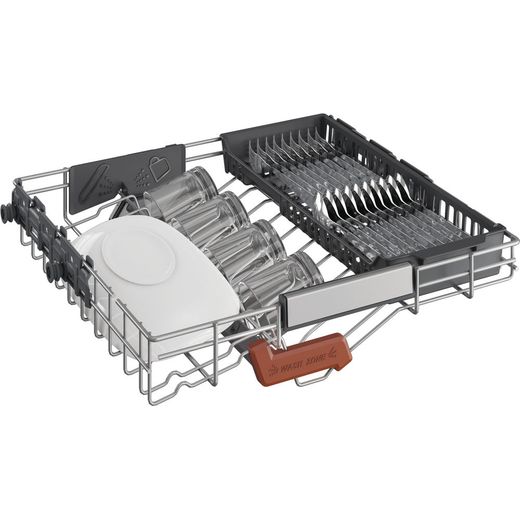 Hotpoint Standard Dishwasher - Stainless Steel - tray shot