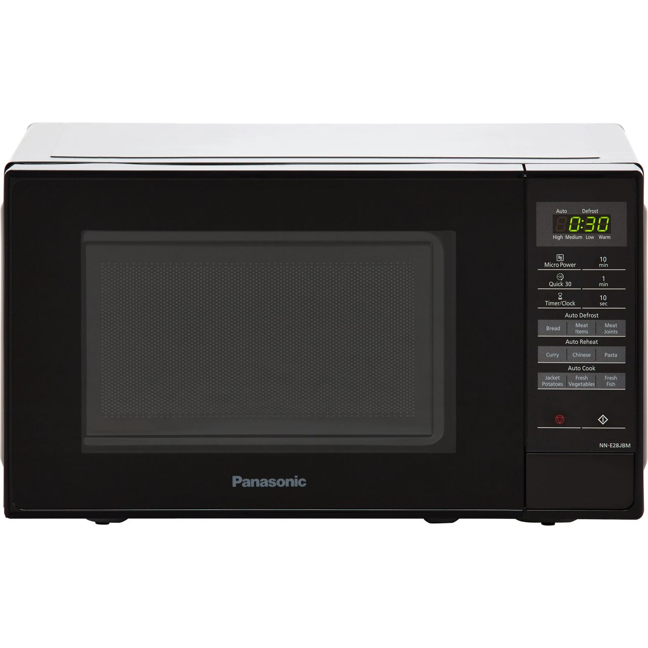 Panasonic 20L Solo Microwave Oven (NN-ST266BFDG, Black, 51 Auto Menus) | ubicaciondepersonas 