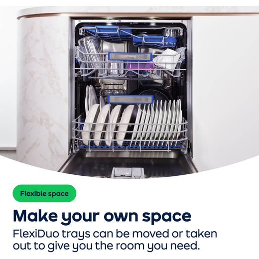 Smeg Universal Fully Integrated Standard Dishwasher - Black - AO Annotation -  FlexiDuo