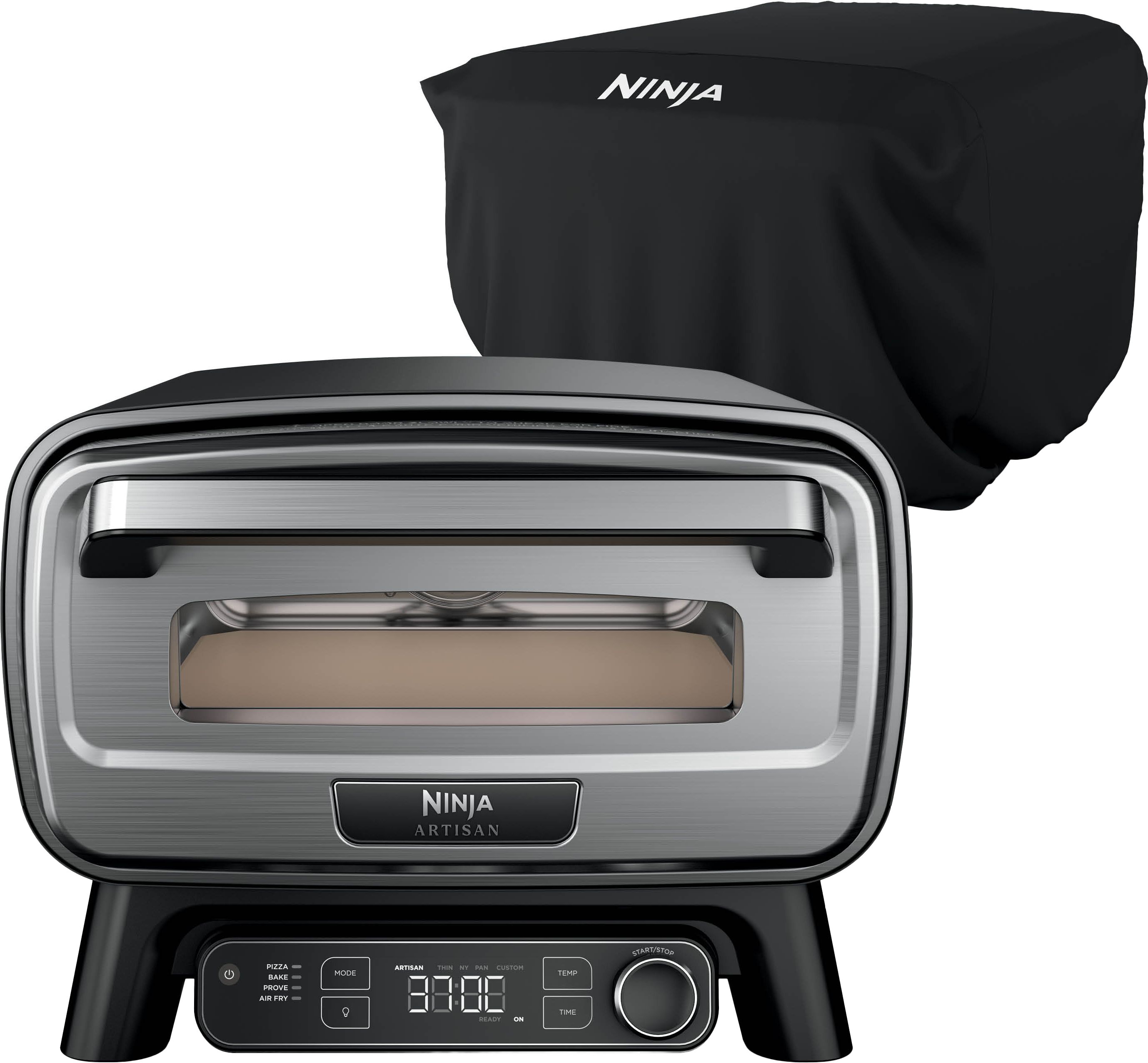 Ninja - Artisan Outdoor Pizza Oven - Electric - 370°C - Grey