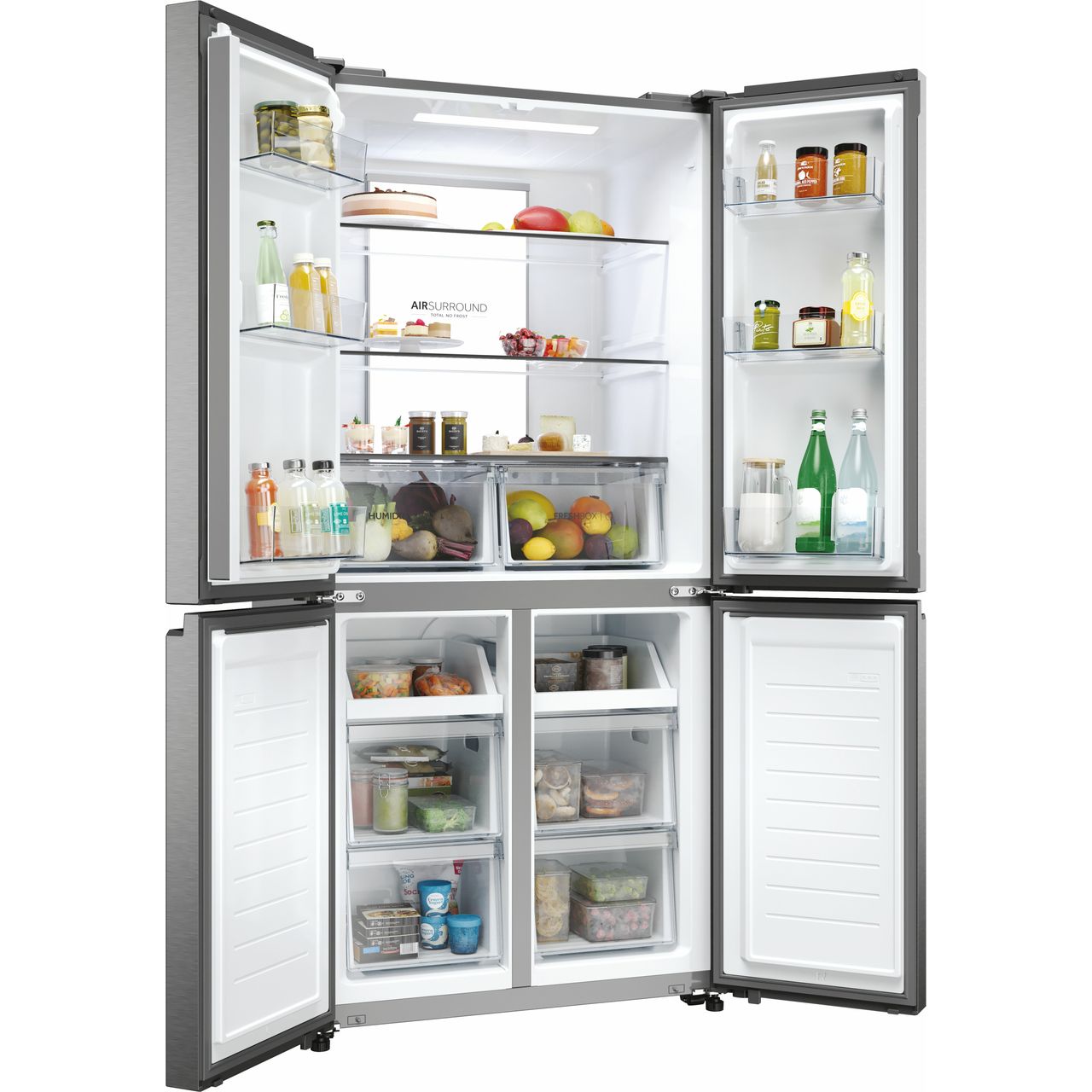 Haier Cube 83 Series 7 HCR7818DNMM Total No Frost American Fridge
