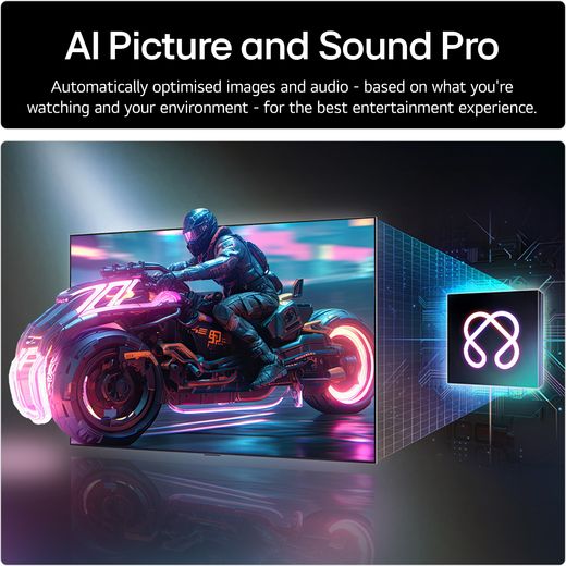 LG C55LA 48" 4K Ultra HD OLED Smart TV - Annotation - AI Picture and Sound Pro