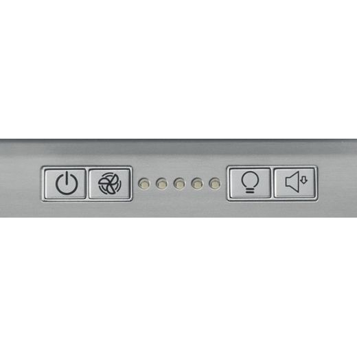 Hotpoint Island cooker hood Cooker Hood - Stainless Steel - Control panel