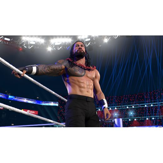 PlayStation 5 Slim 1TB with WWE 2K26 - White - In game play