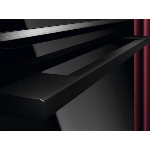 AEG 7000 MealAssist TR7PB731ST Built In Electric Single Oven with Pyrolytic Cleaning - Matt Black - Handle closeup