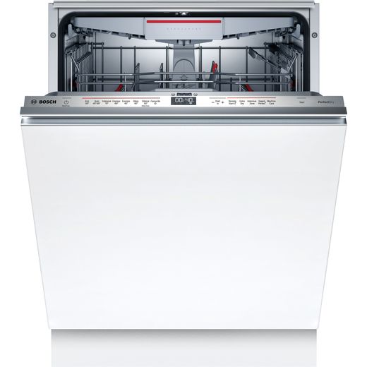 Bosch Serie 6 SMD6ZCX60G Wifi Connected Fully Integrated Standard Dishwasher - Stainless Steel Control Panel - C Rated